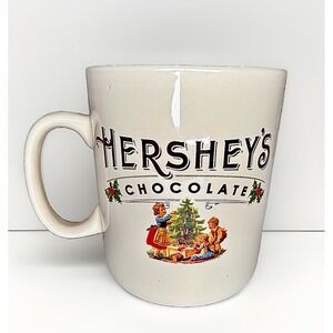 Hershey's Chocolate Christmas Oversize Jumbo Coffee Mug Cup Hot Cocoa Cup 32 oz